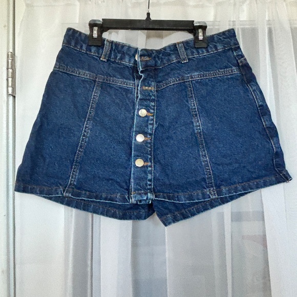 Gianni Bini - Dark Denim High Rise Skort - Picture 1 of 6
